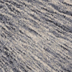 2'2" x 3'9" Kathy Ireland Moroccan Blue And Grey
