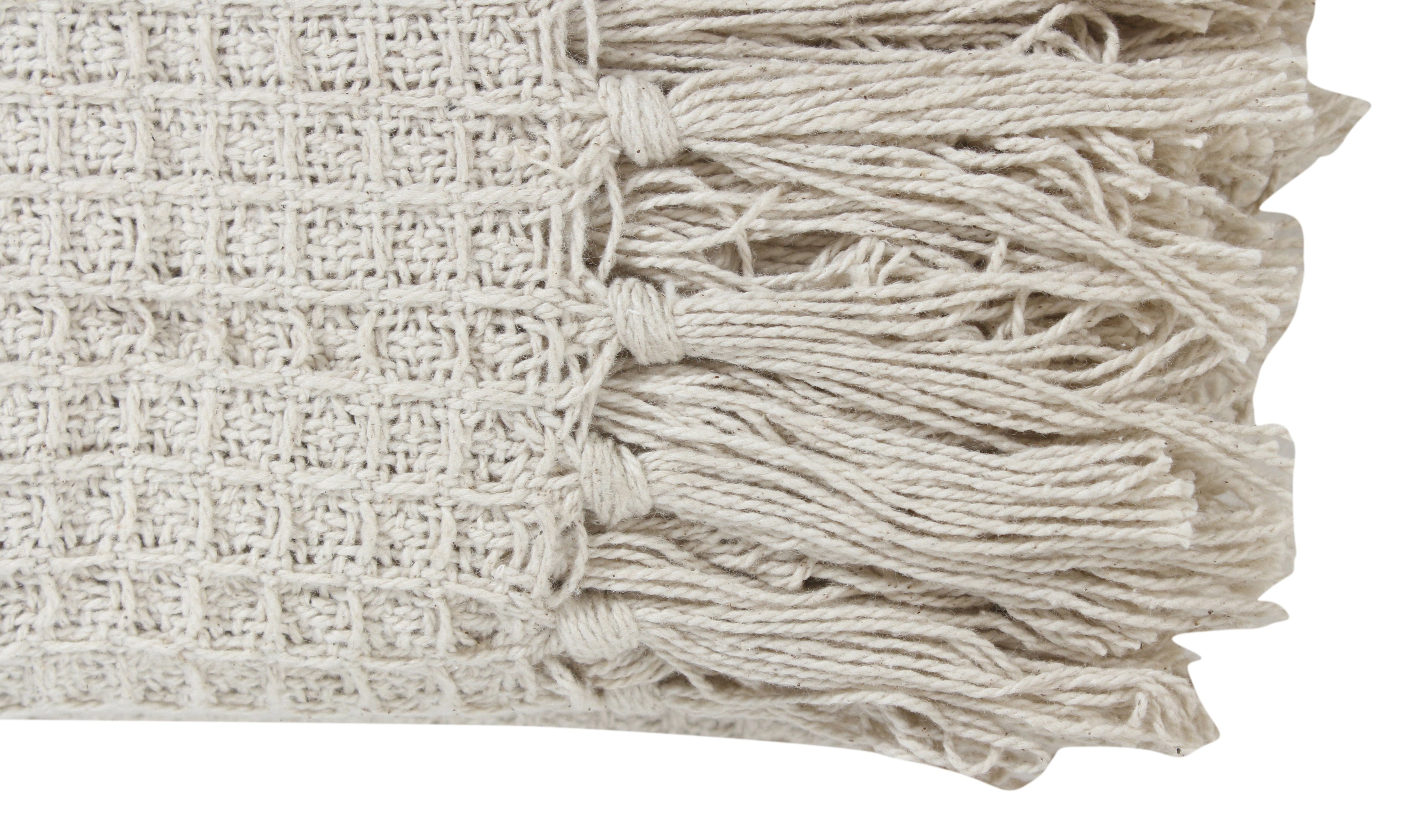Honeycomb Cotton Throw