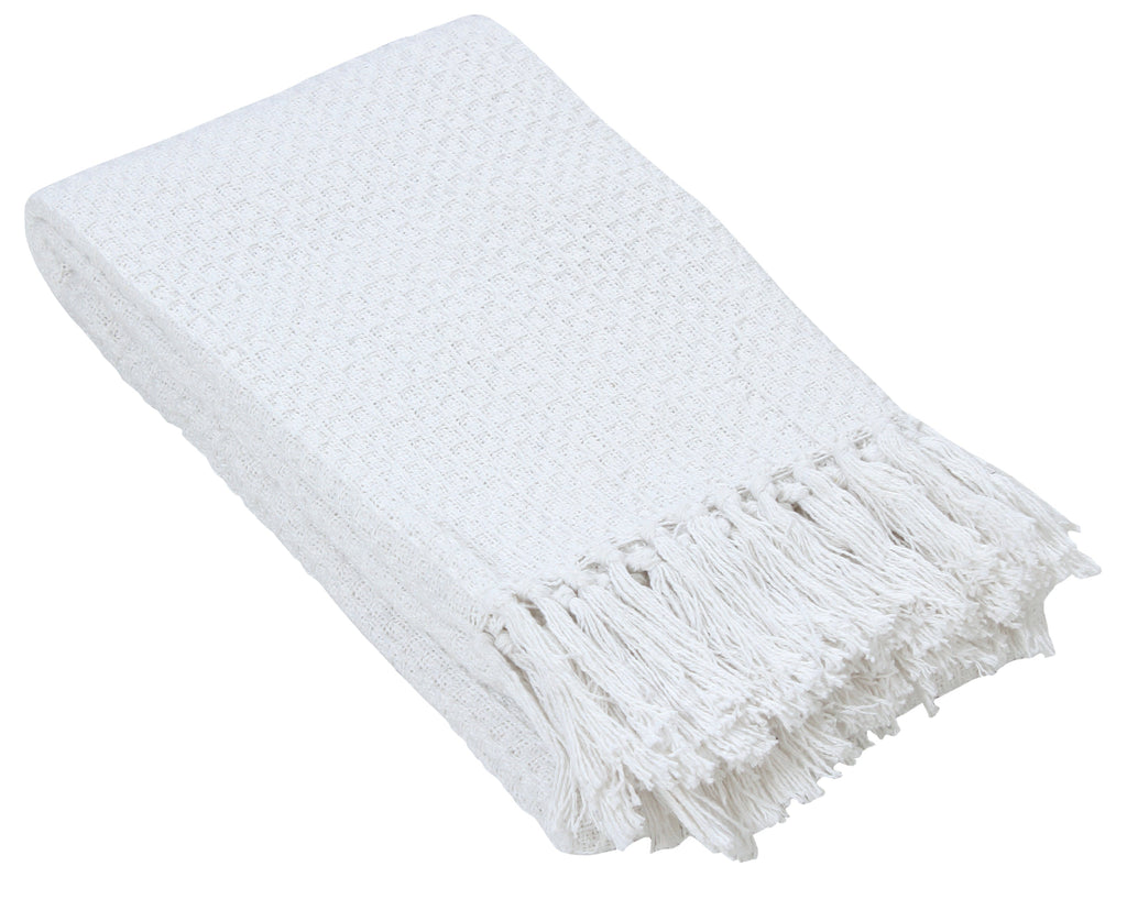 Honeycomb Cotton Throw