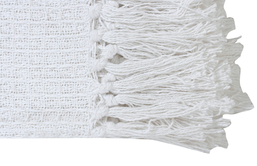 Honeycomb Cotton Throw