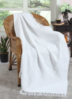 Honeycomb Cotton Throw