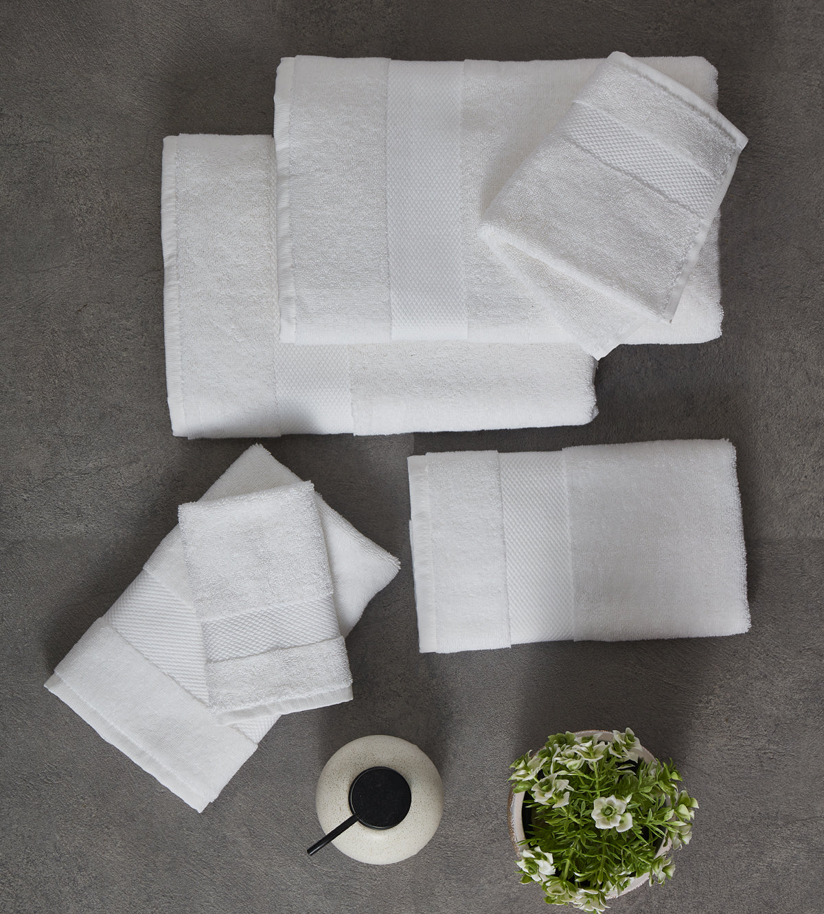 Fabstyles Diamond 100% Turkish Cotton Towel Set