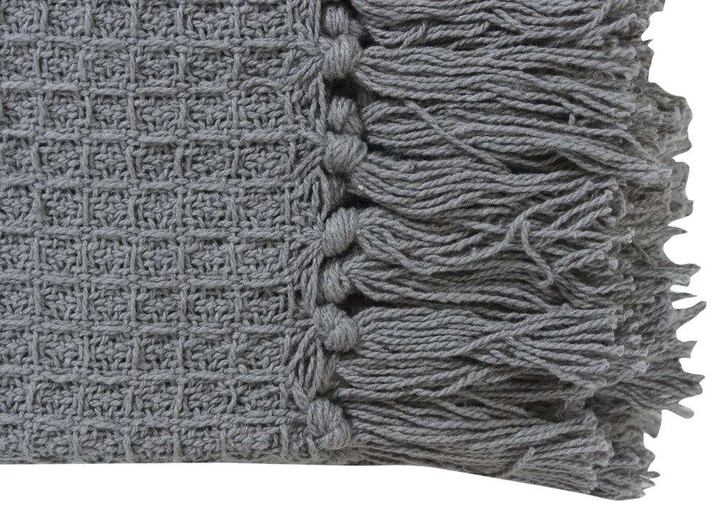 Honeycomb Cotton Throw