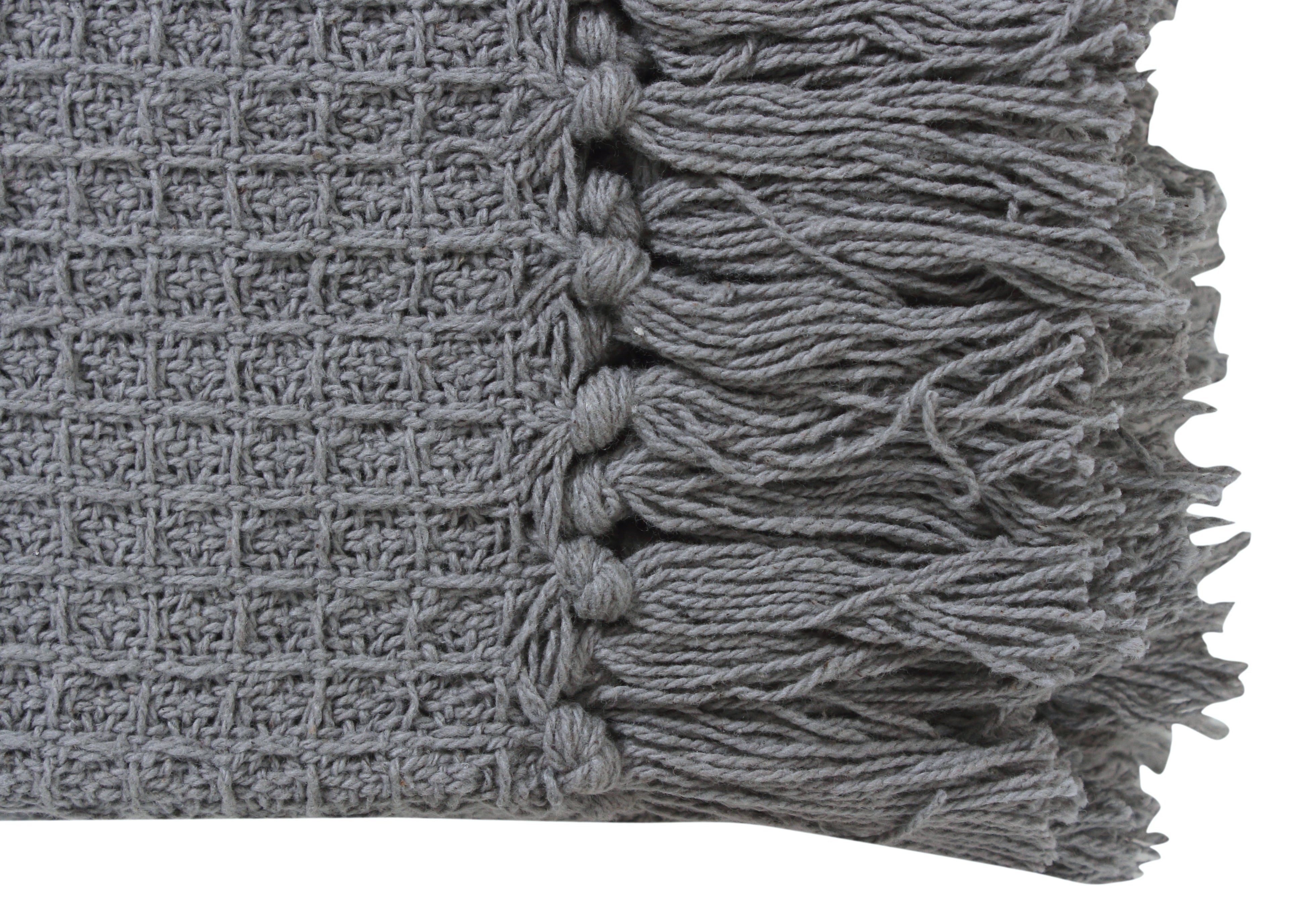 Honeycomb Cotton Throw