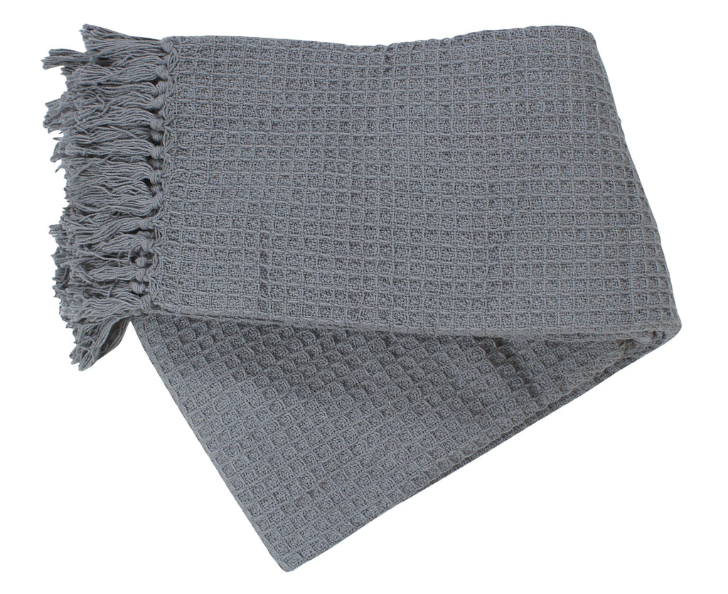 Honeycomb Cotton Throw