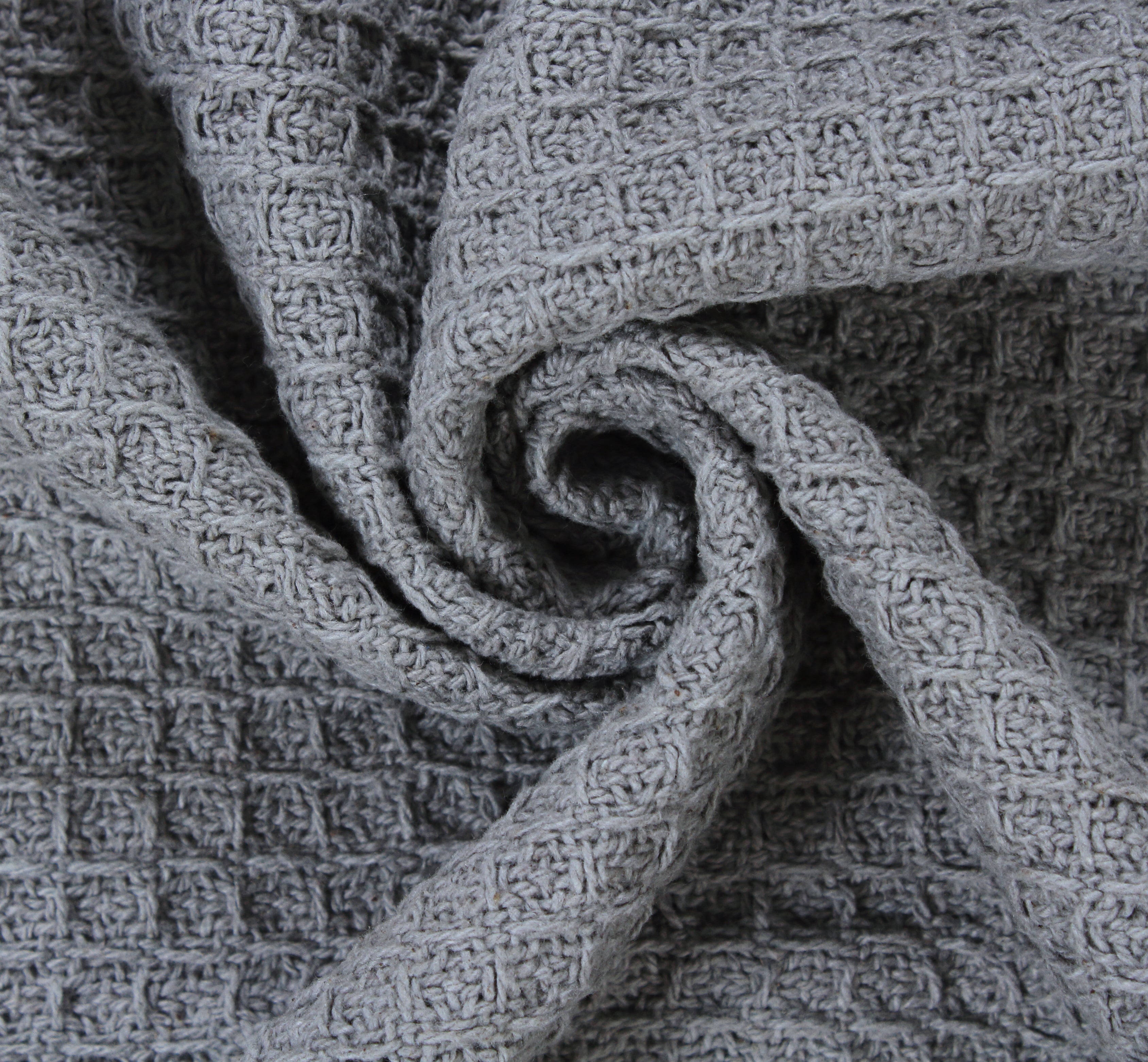 Honeycomb Cotton Throw