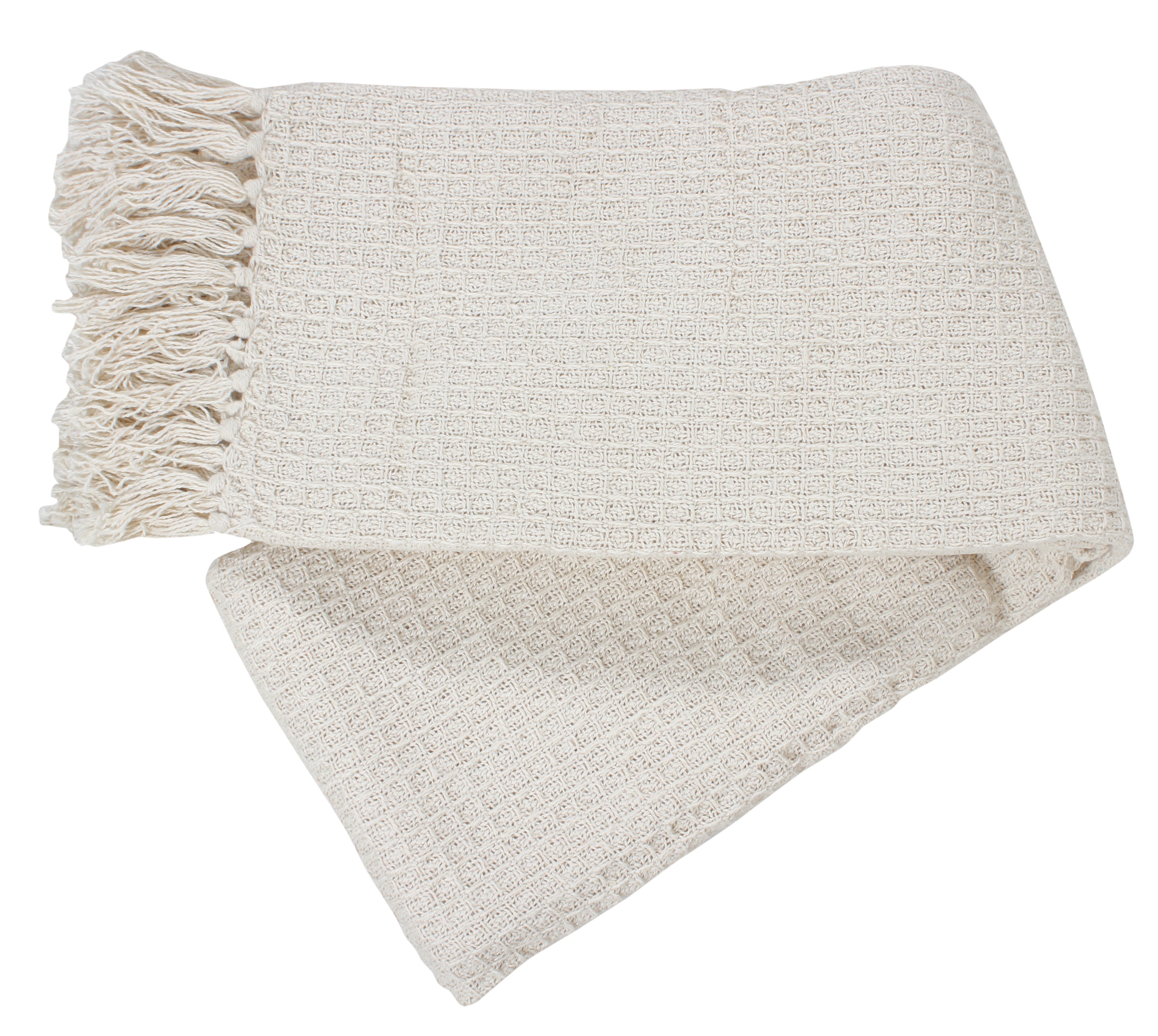 Honeycomb Cotton Throw