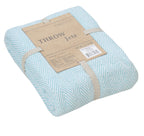 Herringbone Striped Cotton Throws