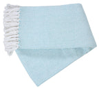 Herringbone Striped Cotton Throws