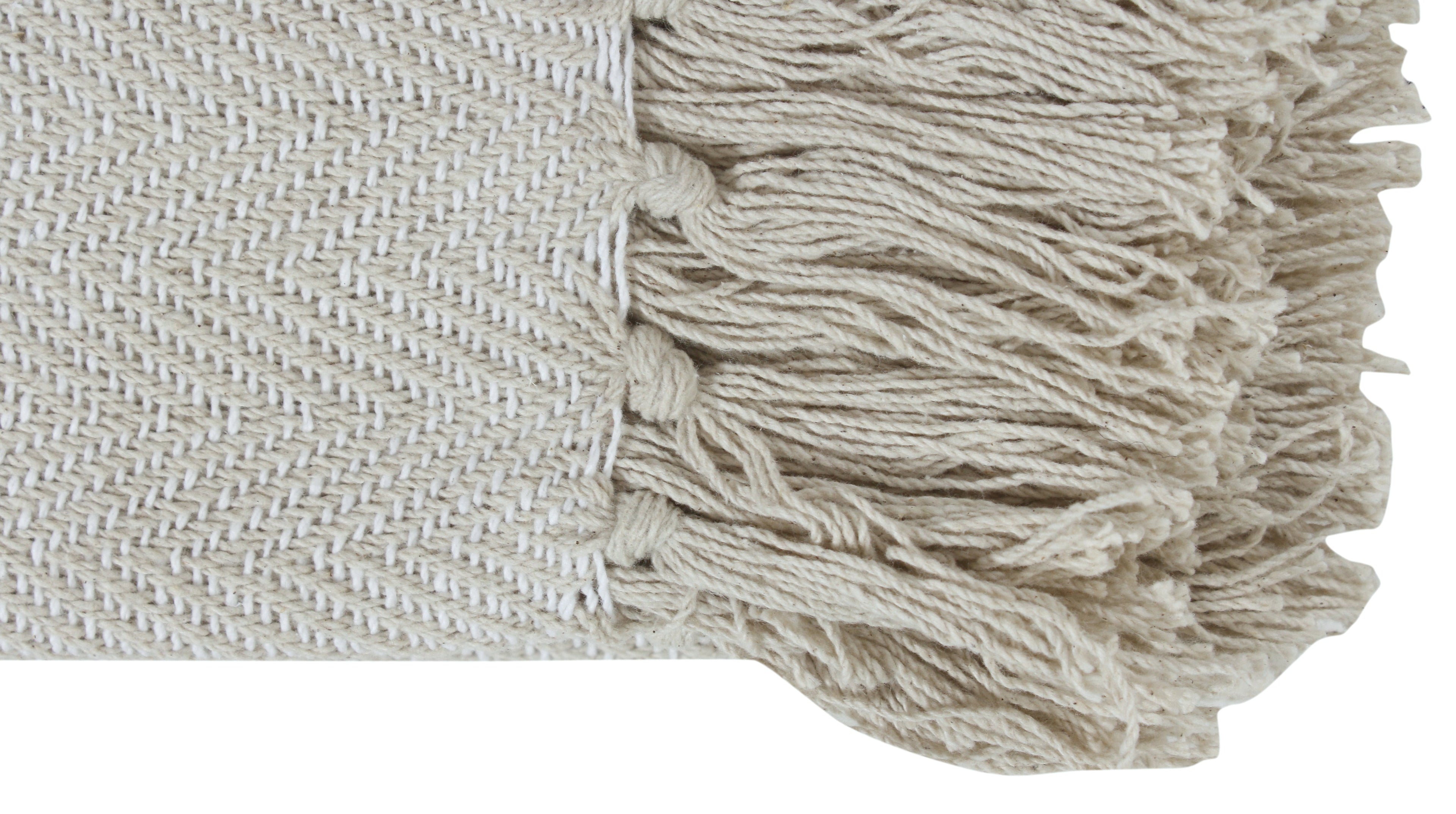 Herringbone Striped Cotton Throws
