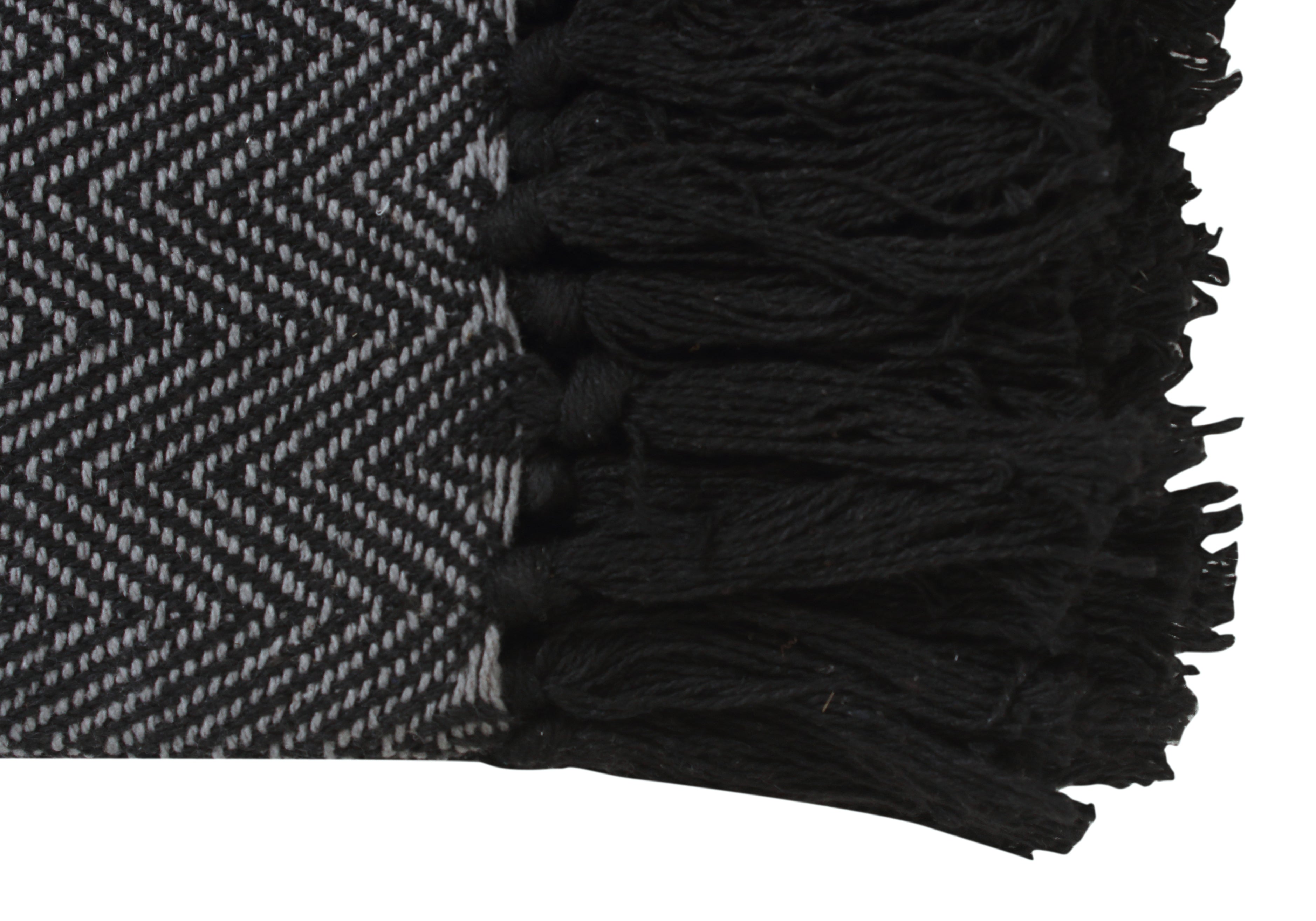 Herringbone Striped Cotton Throws
