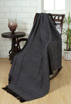 Herringbone Striped Cotton Throws