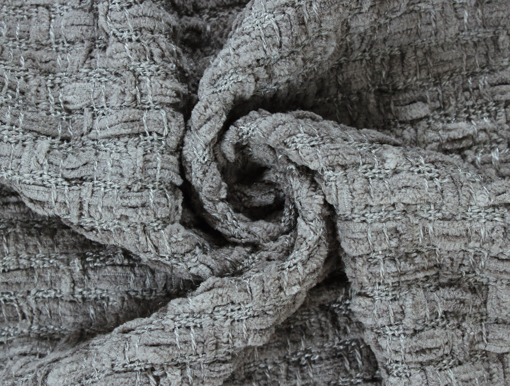 Chenille Basket Weave Throw