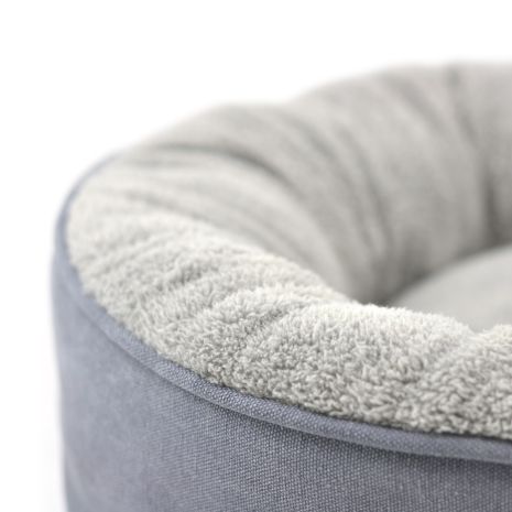 DREAM CHASER CHARCOAL DONUT BED - SMALL