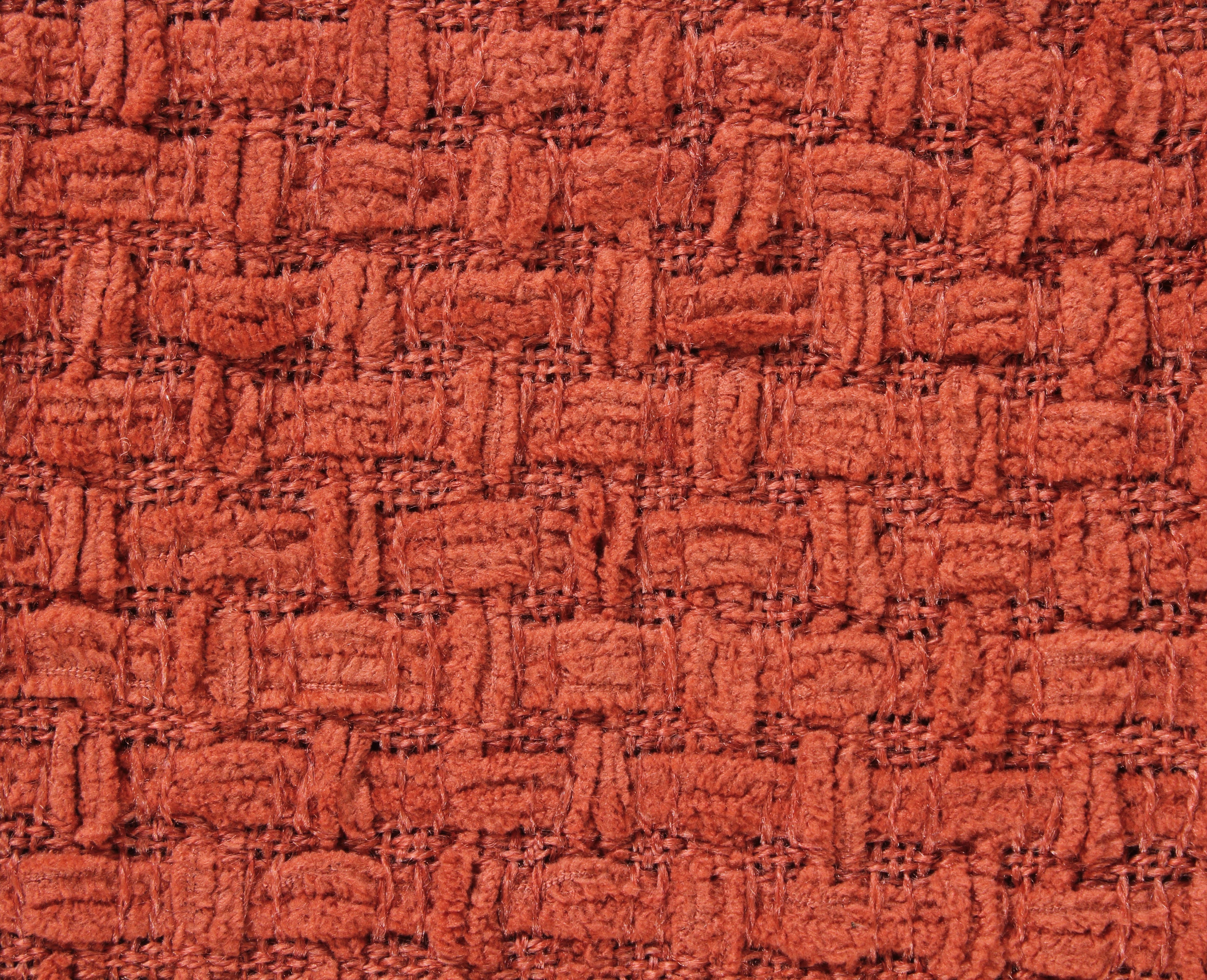 Chenille Basket Weave Throw