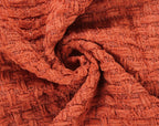 Chenille Basket Weave Throw