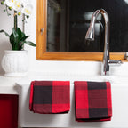 Buffalo Check Cotton Kitchen Towel - Set of 2