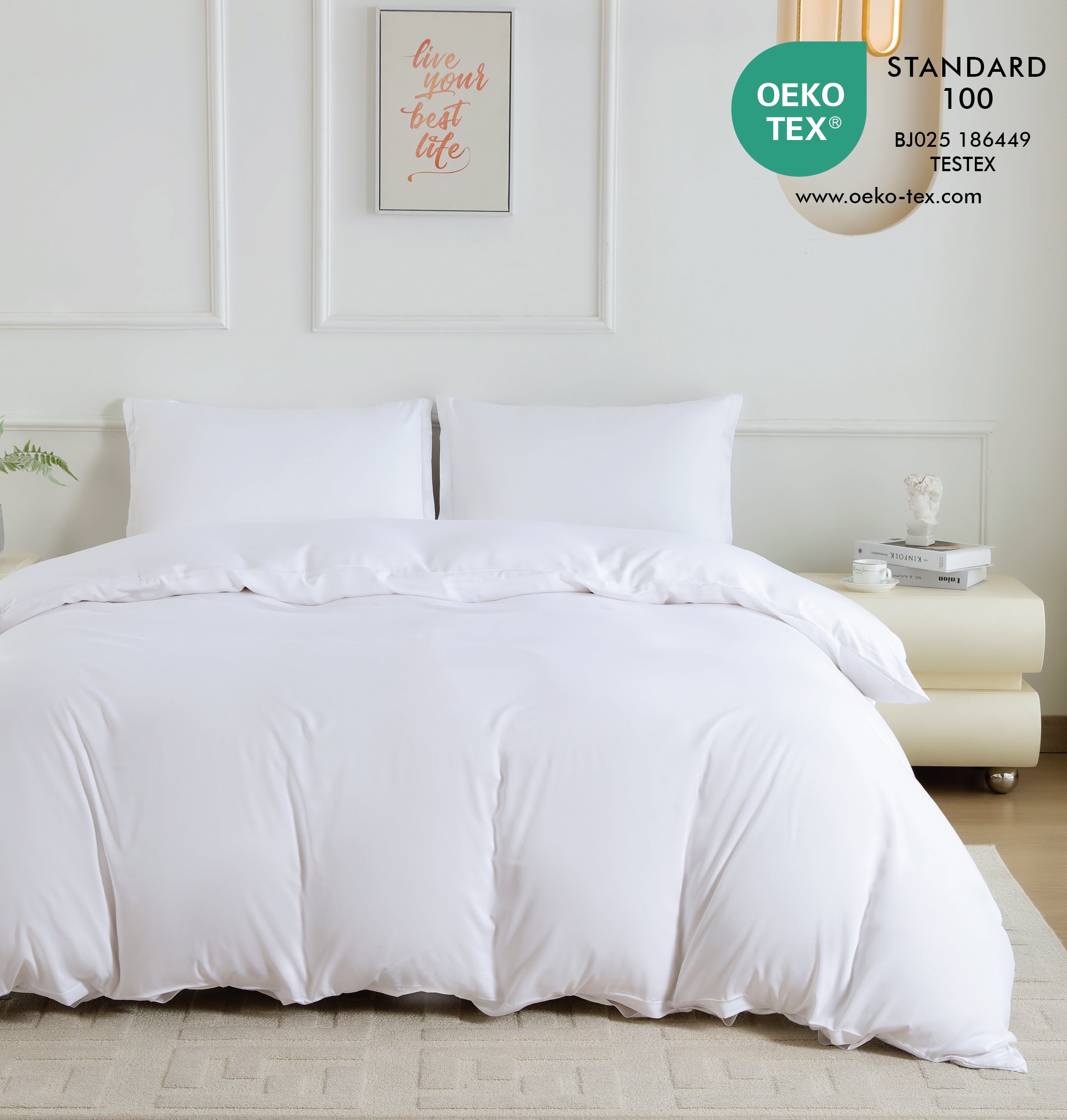 Metro Bamboo Duvet Cover Set