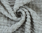 Chenille Basket Weave Throw