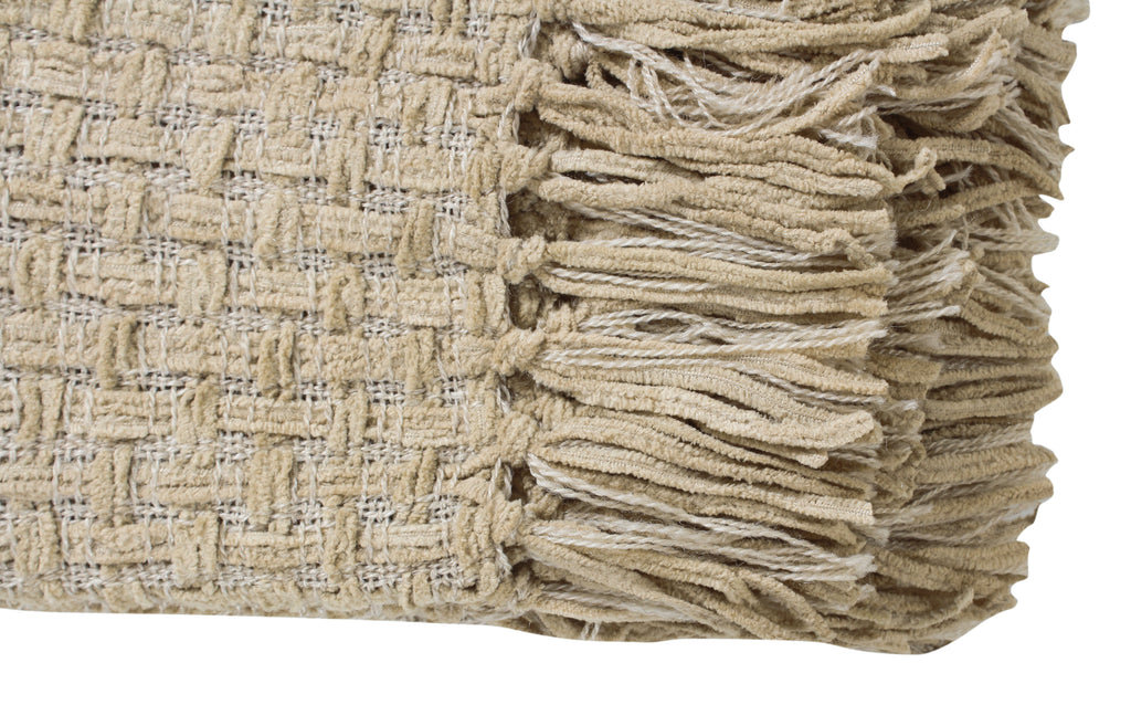 Chenille Basket Weave Throw
