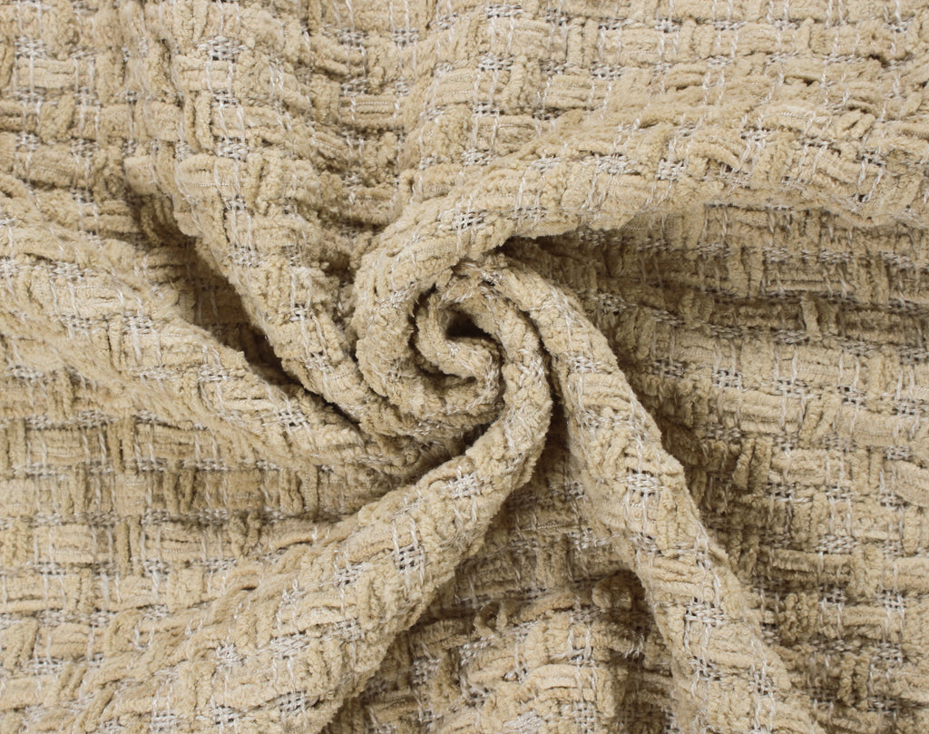 Chenille Basket Weave Throw