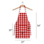 Country Check Cotton Apron