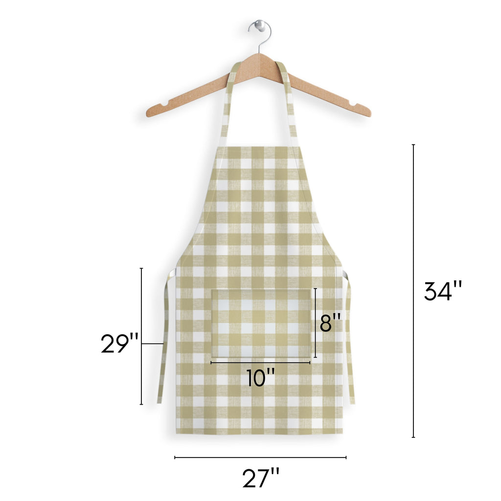 Country Check Cotton Apron