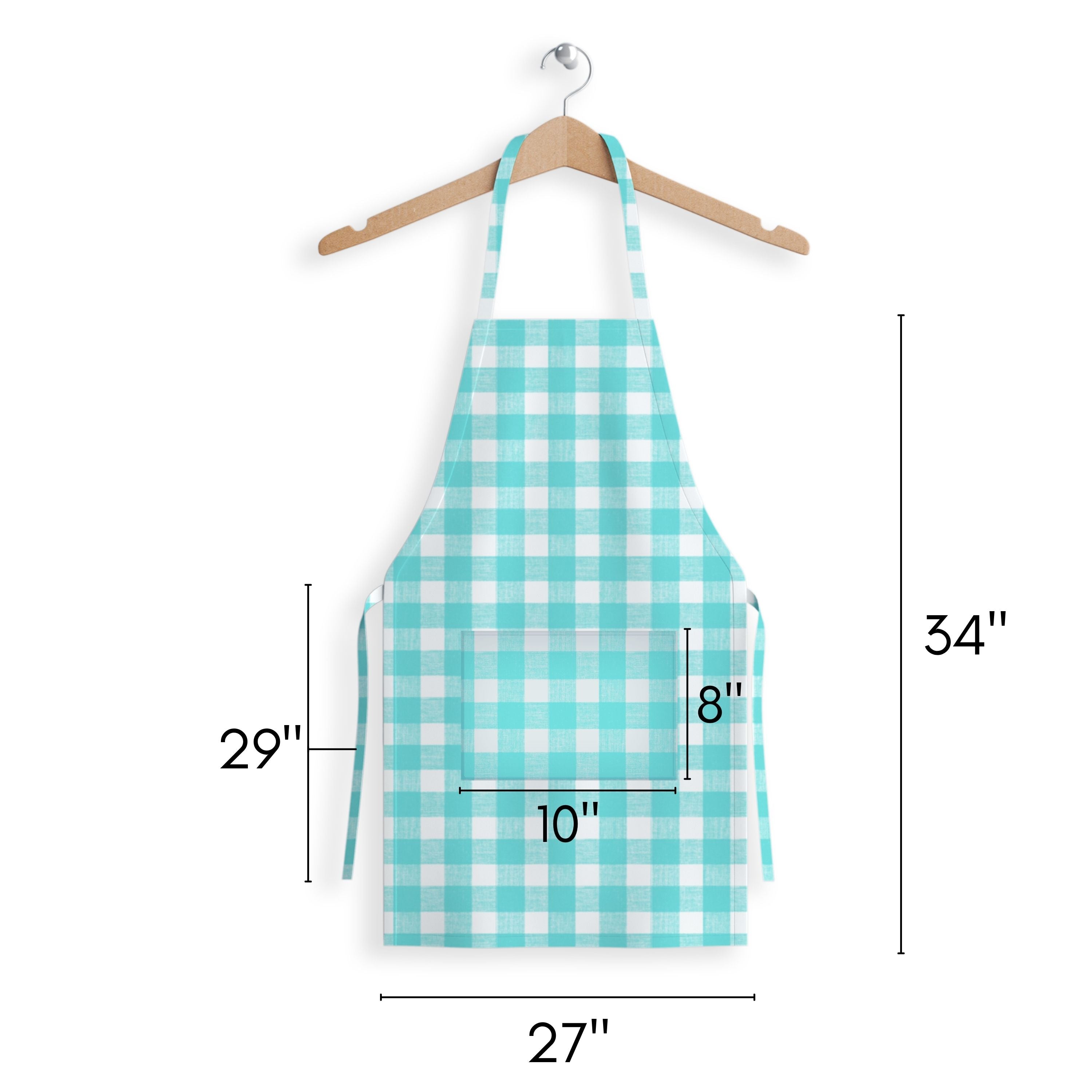 Country Check Cotton Apron