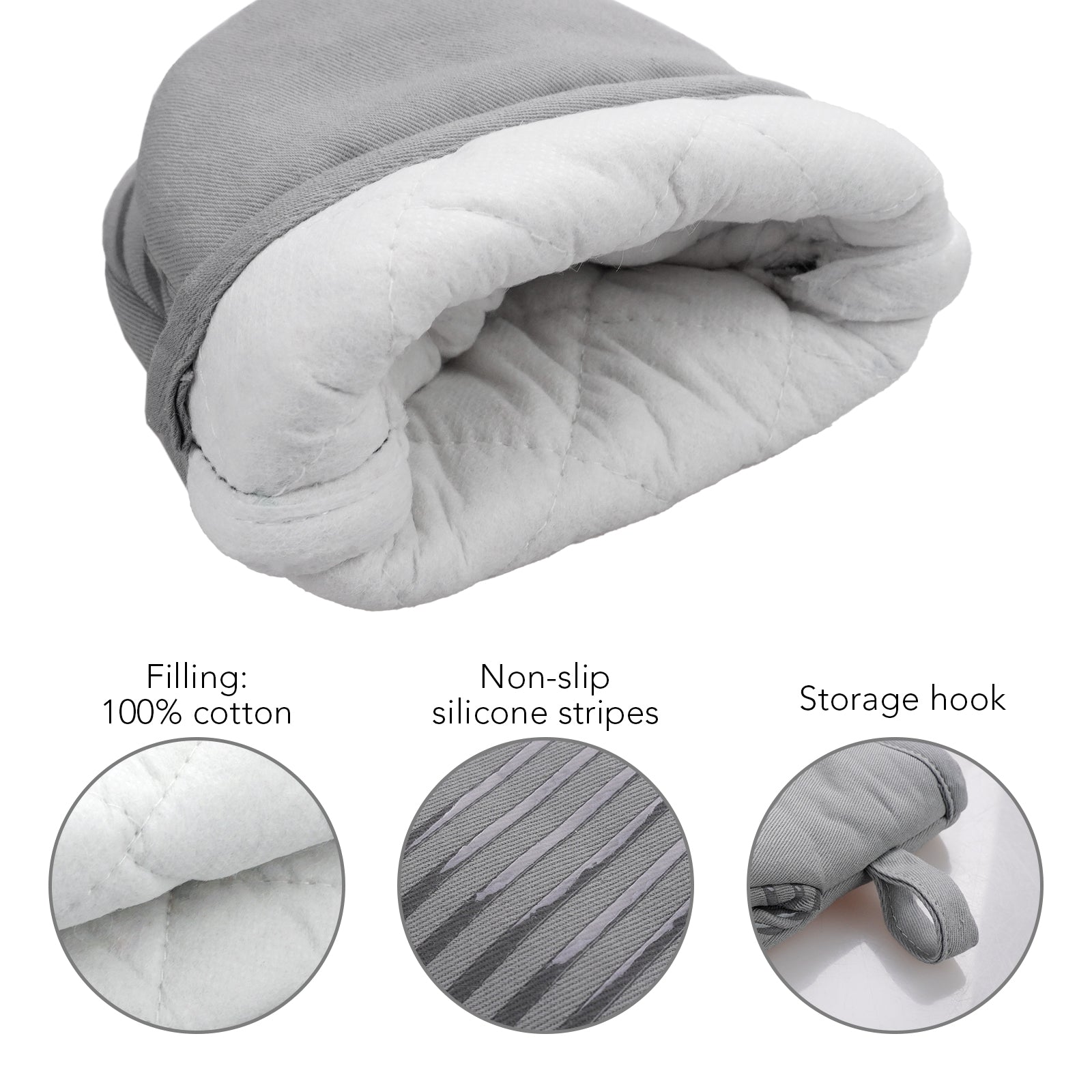 SILICON PRINT MINI MITT-PAIR