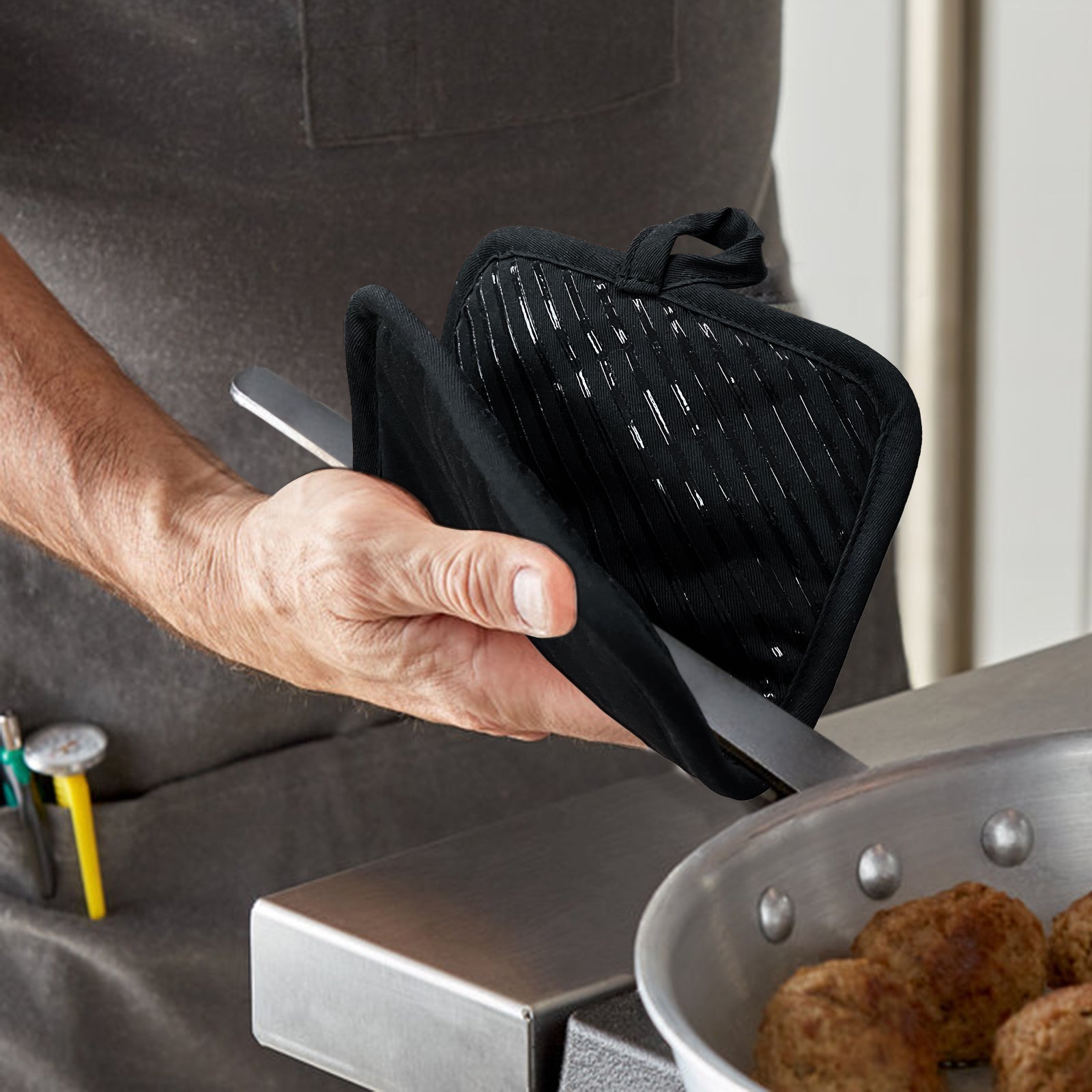 SILICON PRINT POT HOLDER-PAIR