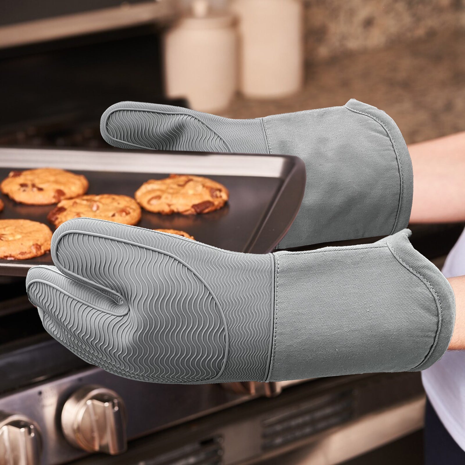 SILICON OVEN MITT