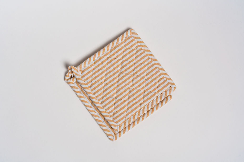 BISTRO STRIPE - POT HOLDER - SET OF 2
