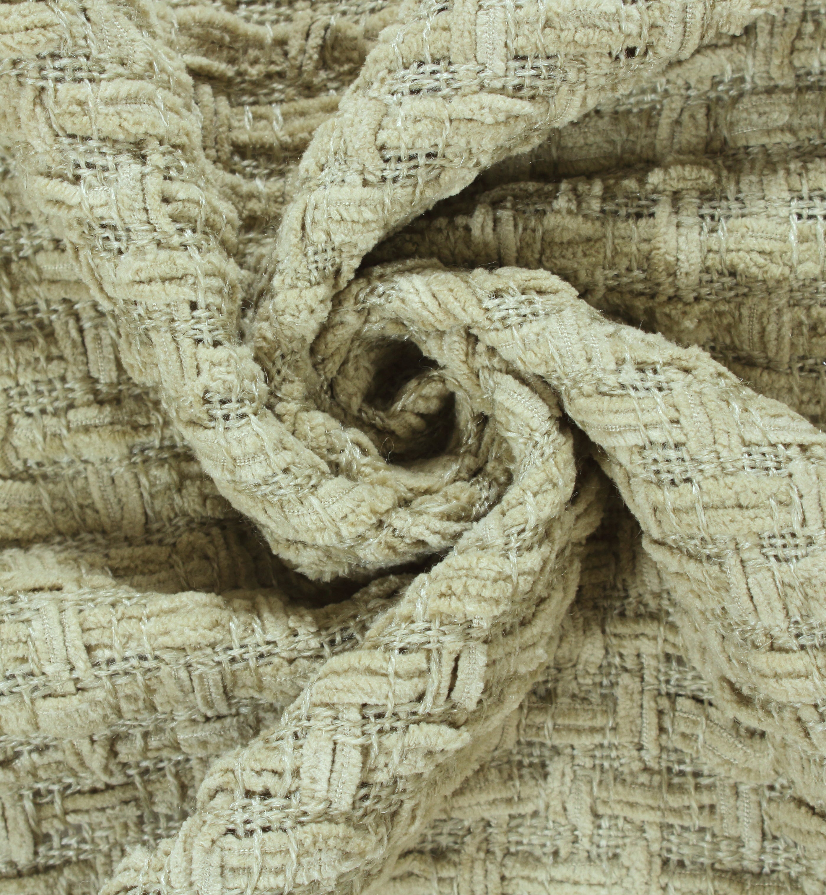 Chenille Basket Weave Throw