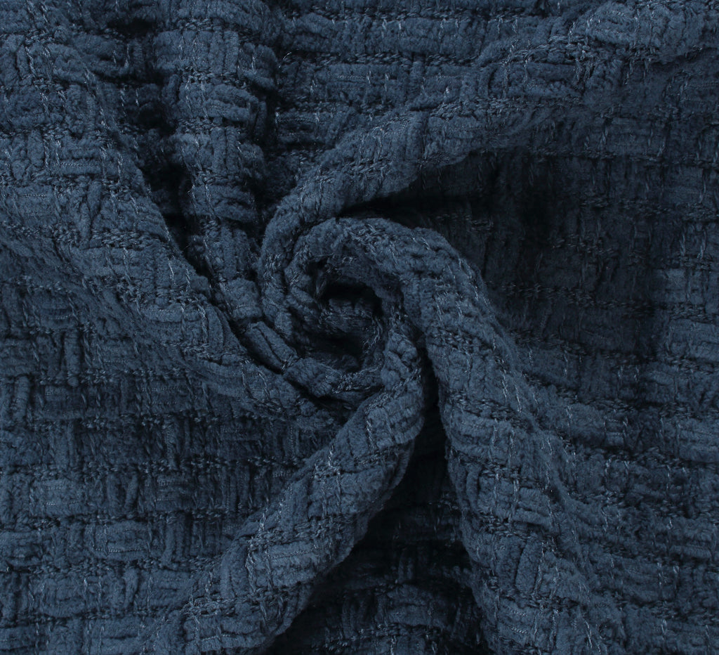 Chenille Basket Weave Throw