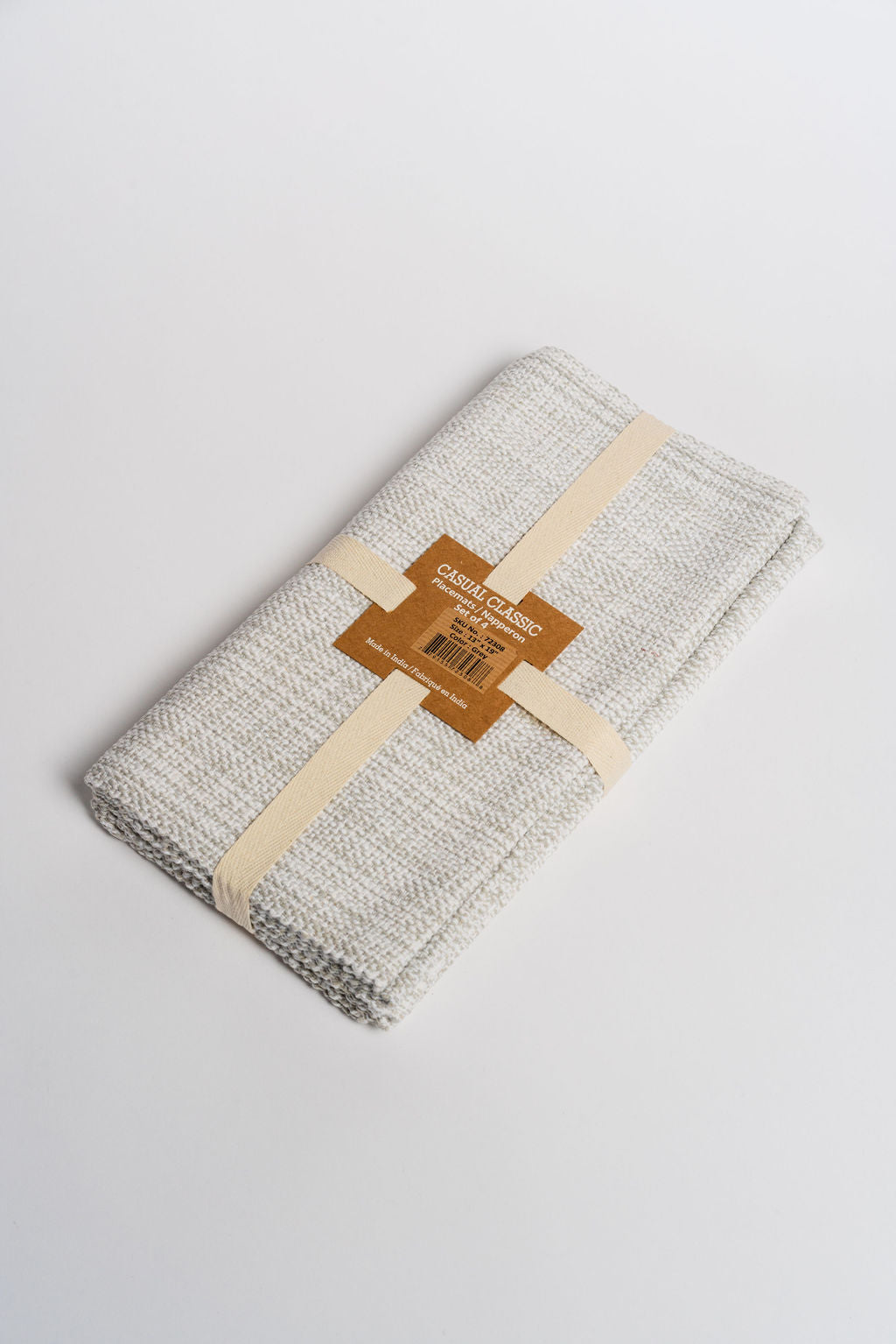 Casual Classic Cotton Placemats - Set of 4/set of 6