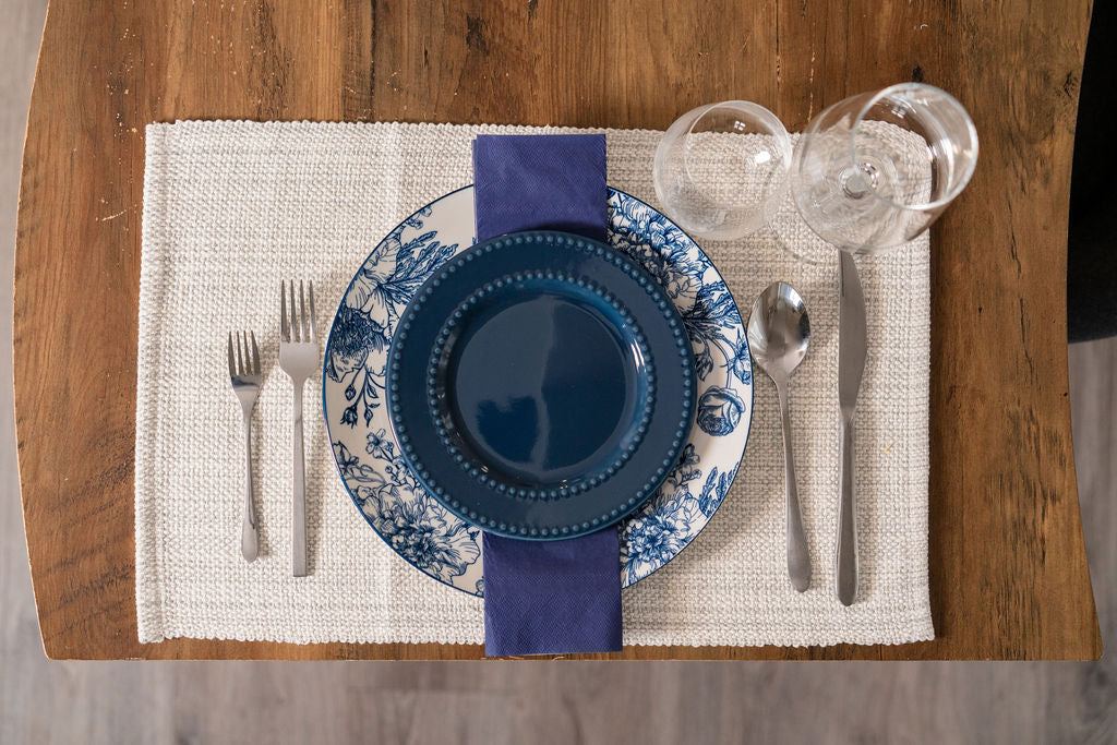 Casual Classic Cotton Placemats - Set of 4/set of 6