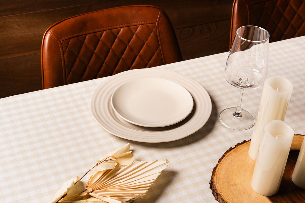 GINGHAM CHECK-TABLE CLOTH