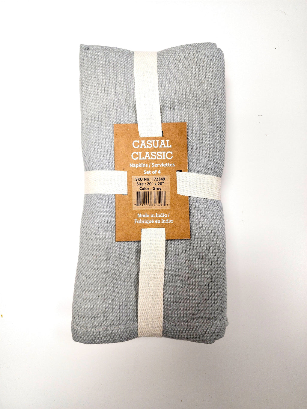 Casual Classic Cotton Napkins - Set of 4