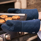 SILICON PRINT OVEN MITT-PAIR