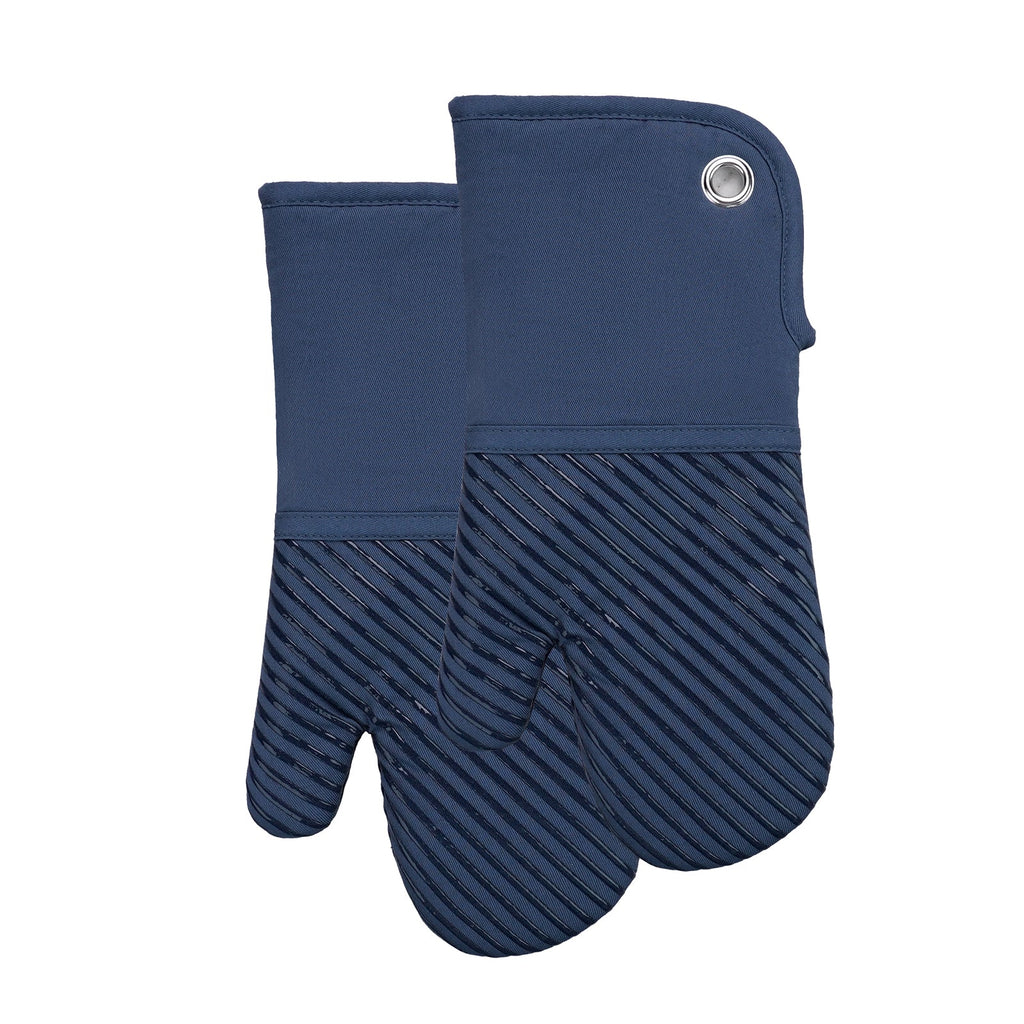 SILICON PRINT OVEN MITT-PAIR