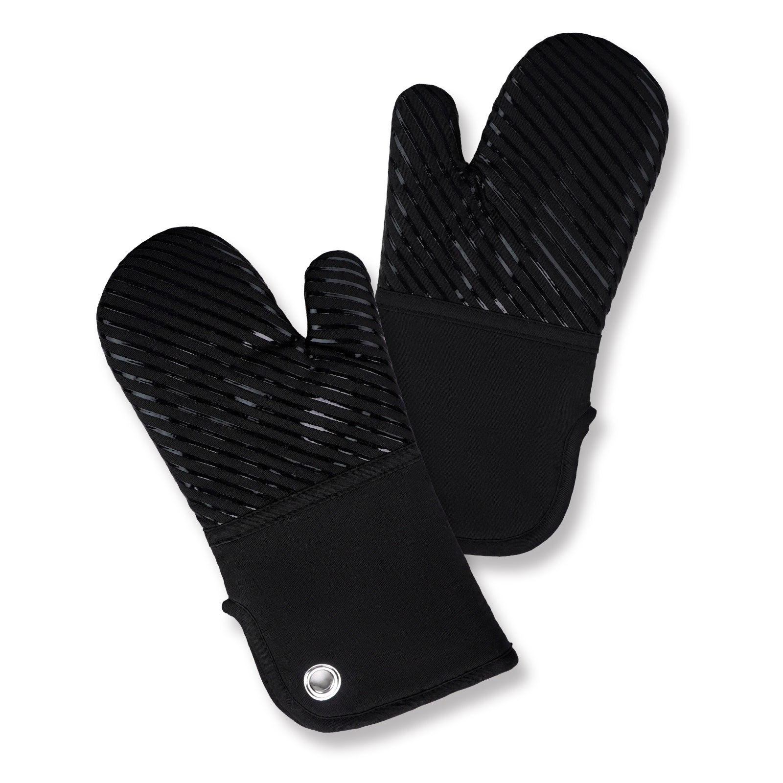 SILICON PRINT OVEN MITT-PAIR
