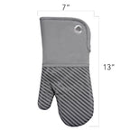 SILICON PRINT OVEN MITT-PAIR