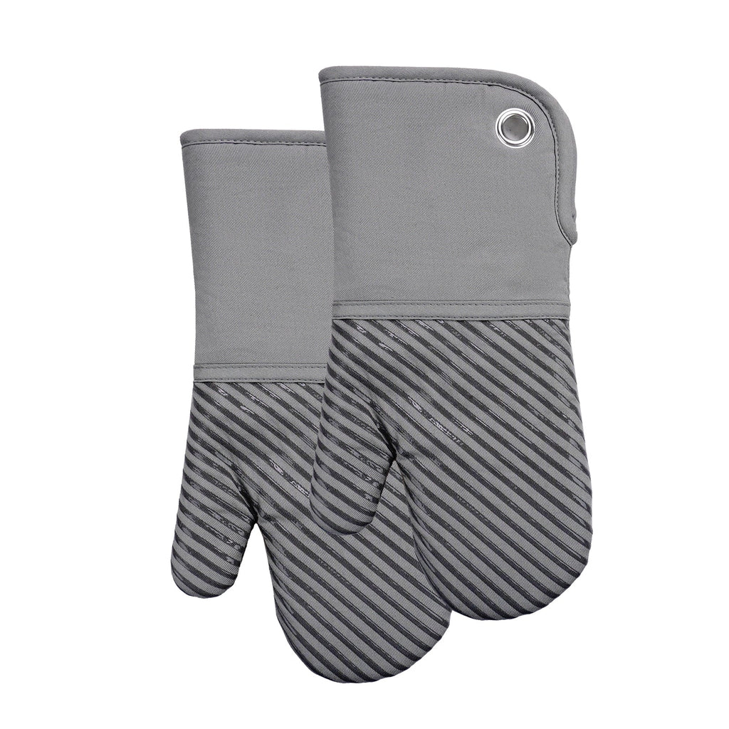 SILICON PRINT OVEN MITT-PAIR