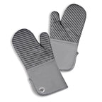 SILICON PRINT OVEN MITT-PAIR