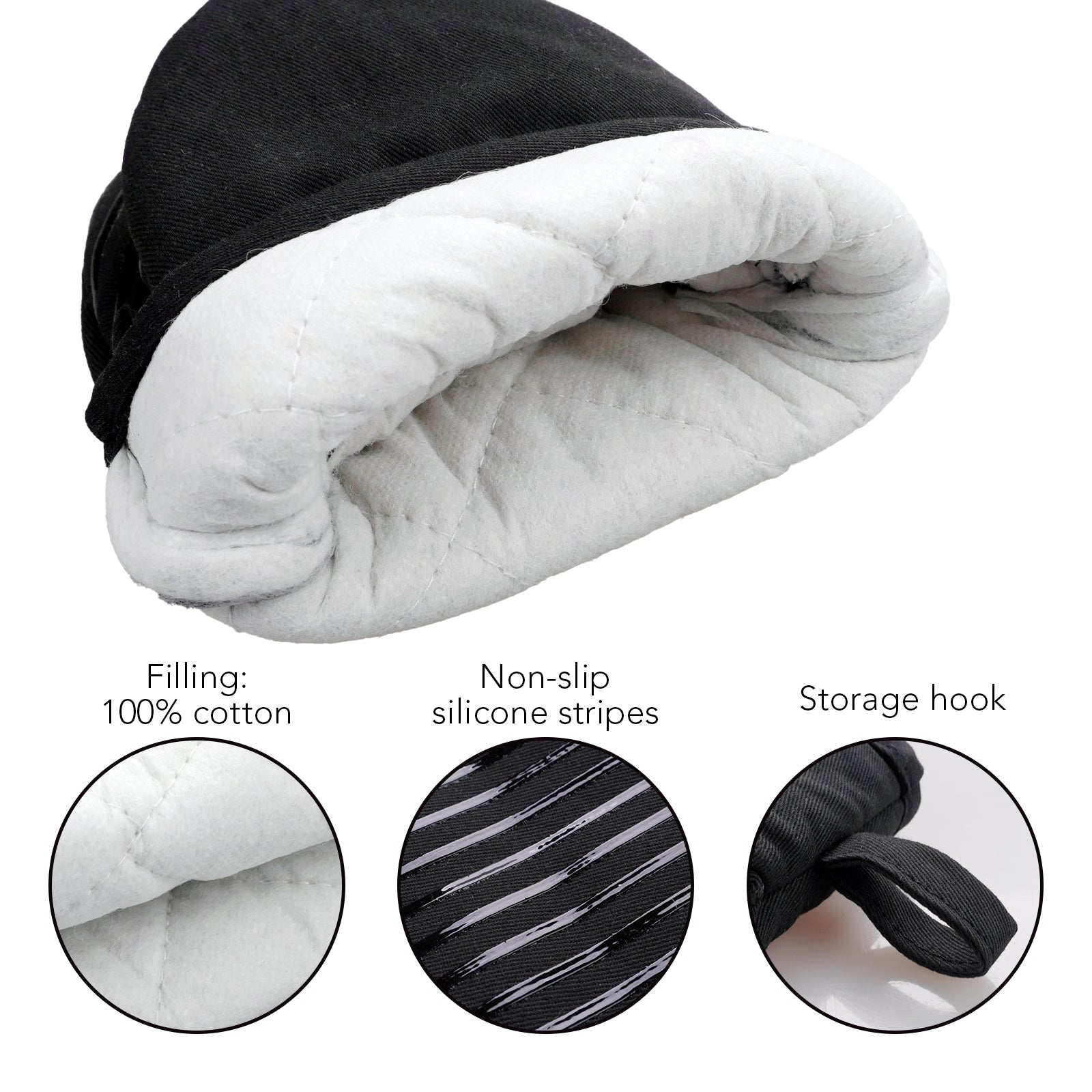 SILICON PRINT MINI MITT-PAIR