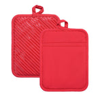 SILICON PRINT POT HOLDER-PAIR