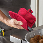 SILICON PRINT POT HOLDER-PAIR