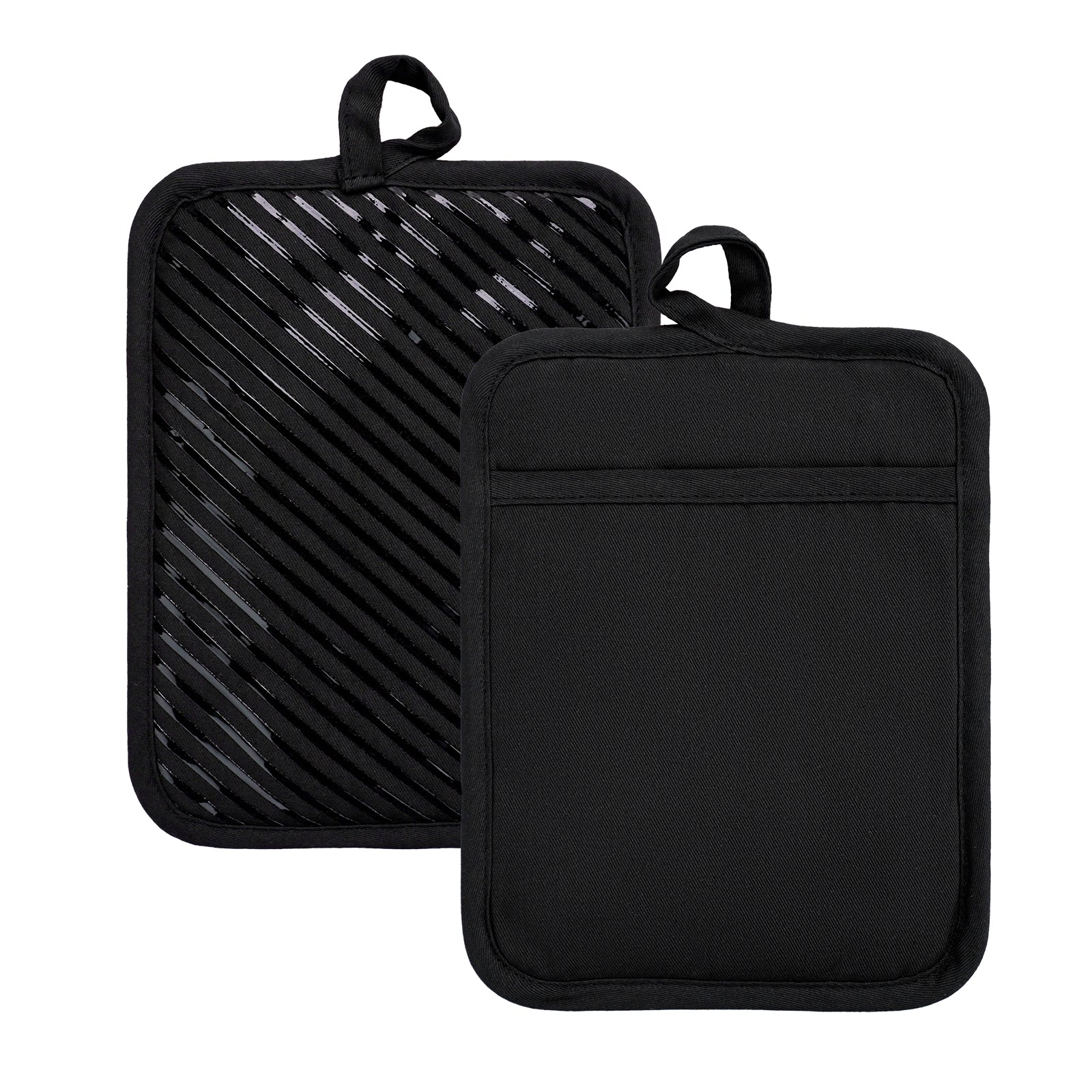 SILICON PRINT POT HOLDER-PAIR