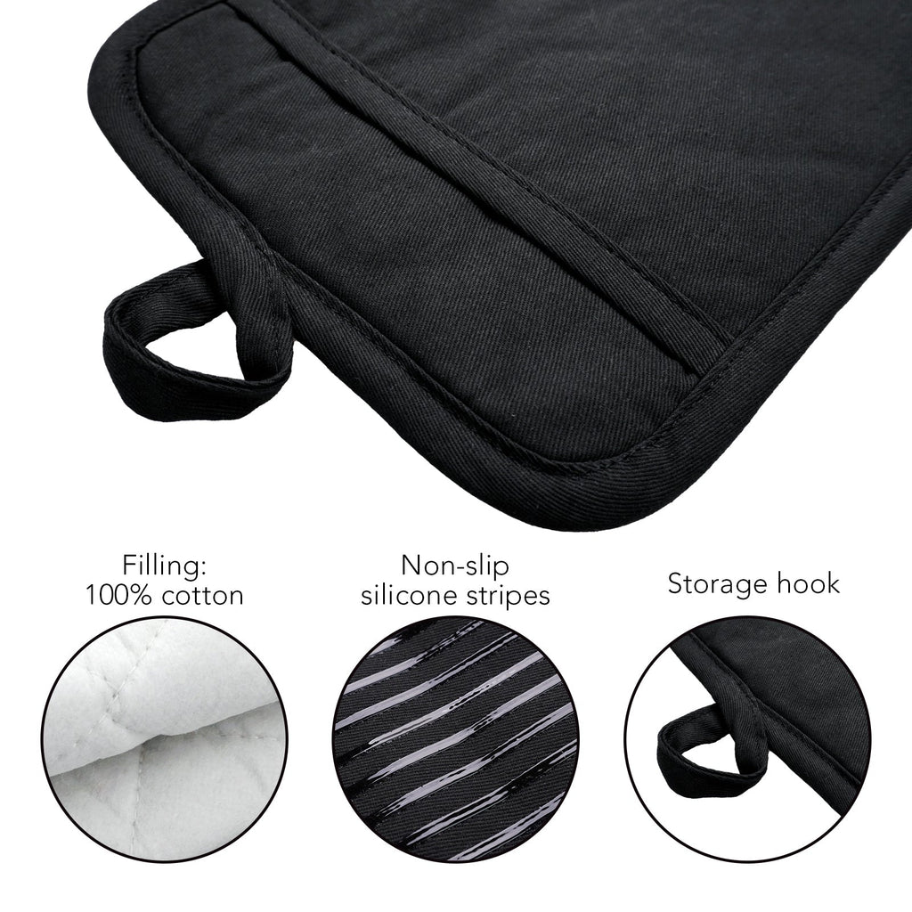 SILICON PRINT POT HOLDER-PAIR
