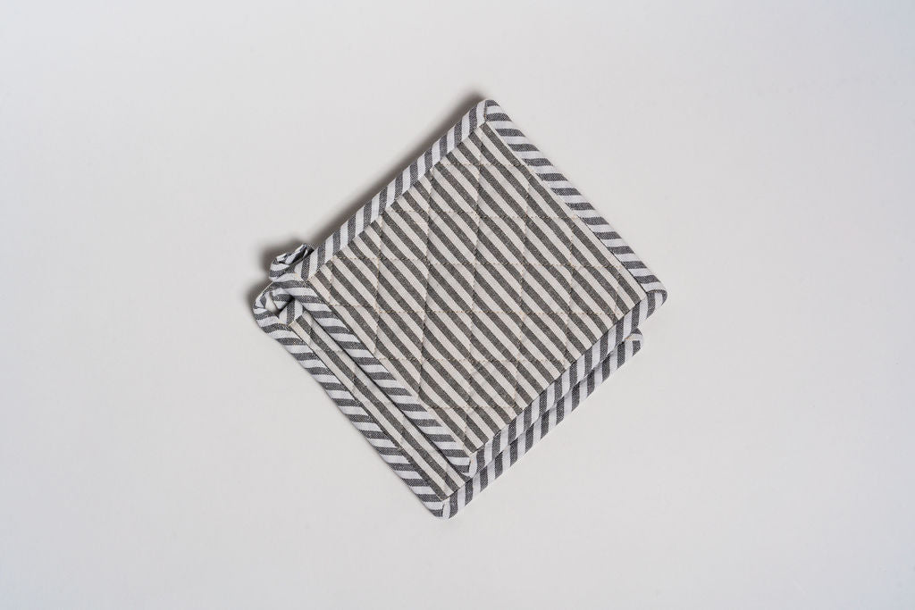 BISTRO STRIPE - POT HOLDER - SET OF 2